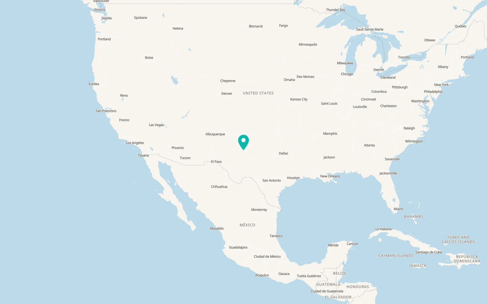 Map of Seagraves