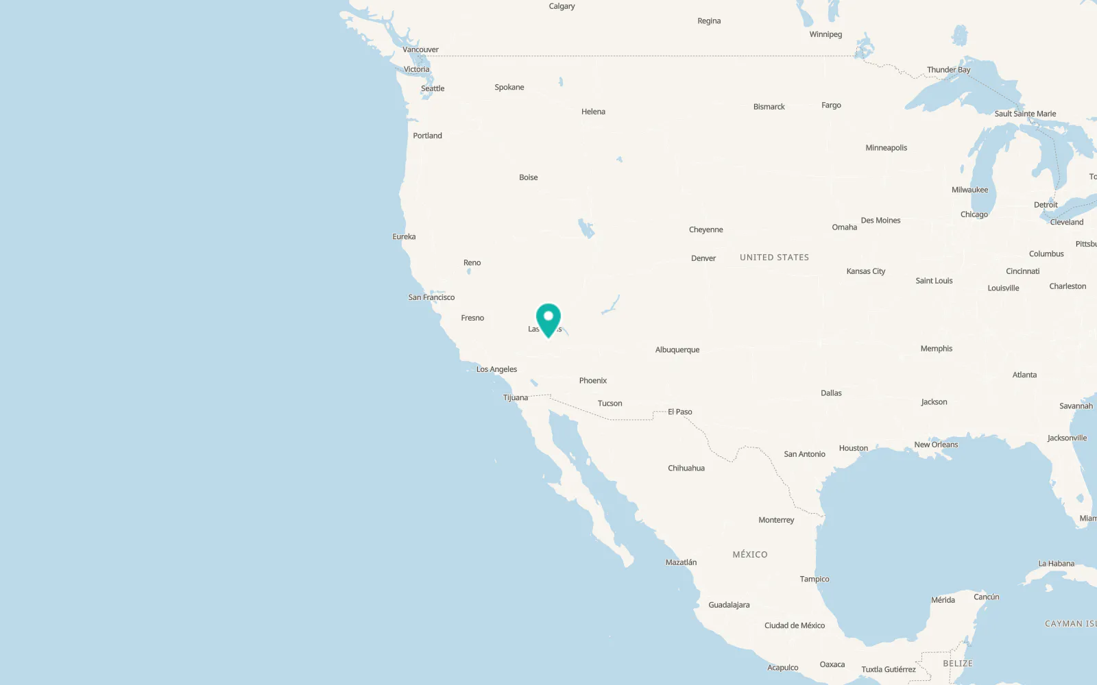 Map of Searchlight