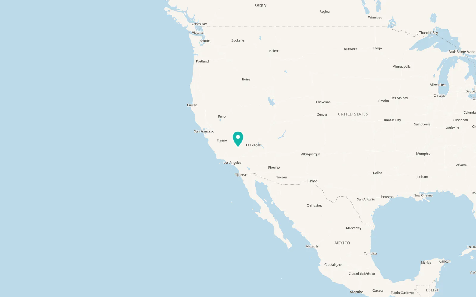 Map of Searles Valley