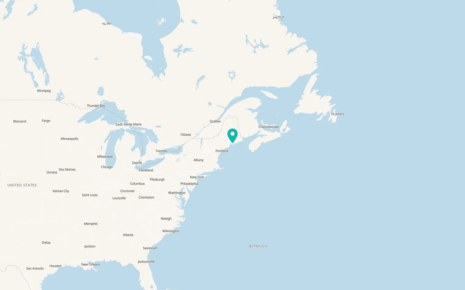 Map of Sedgwick