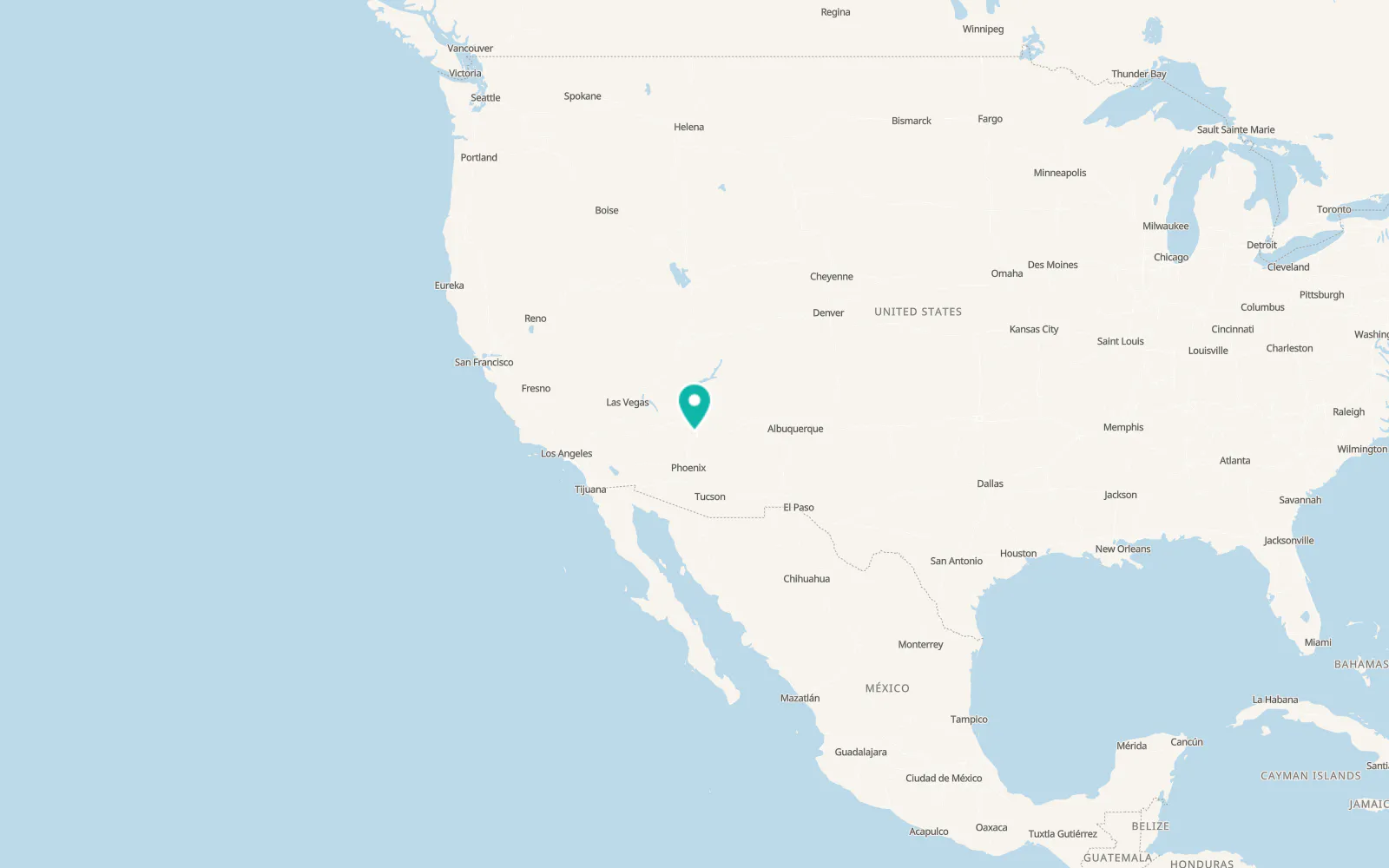 Map of Sedona