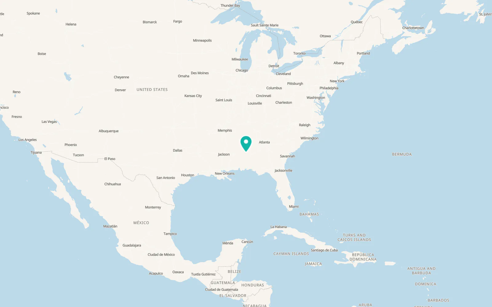 Map of Selma
