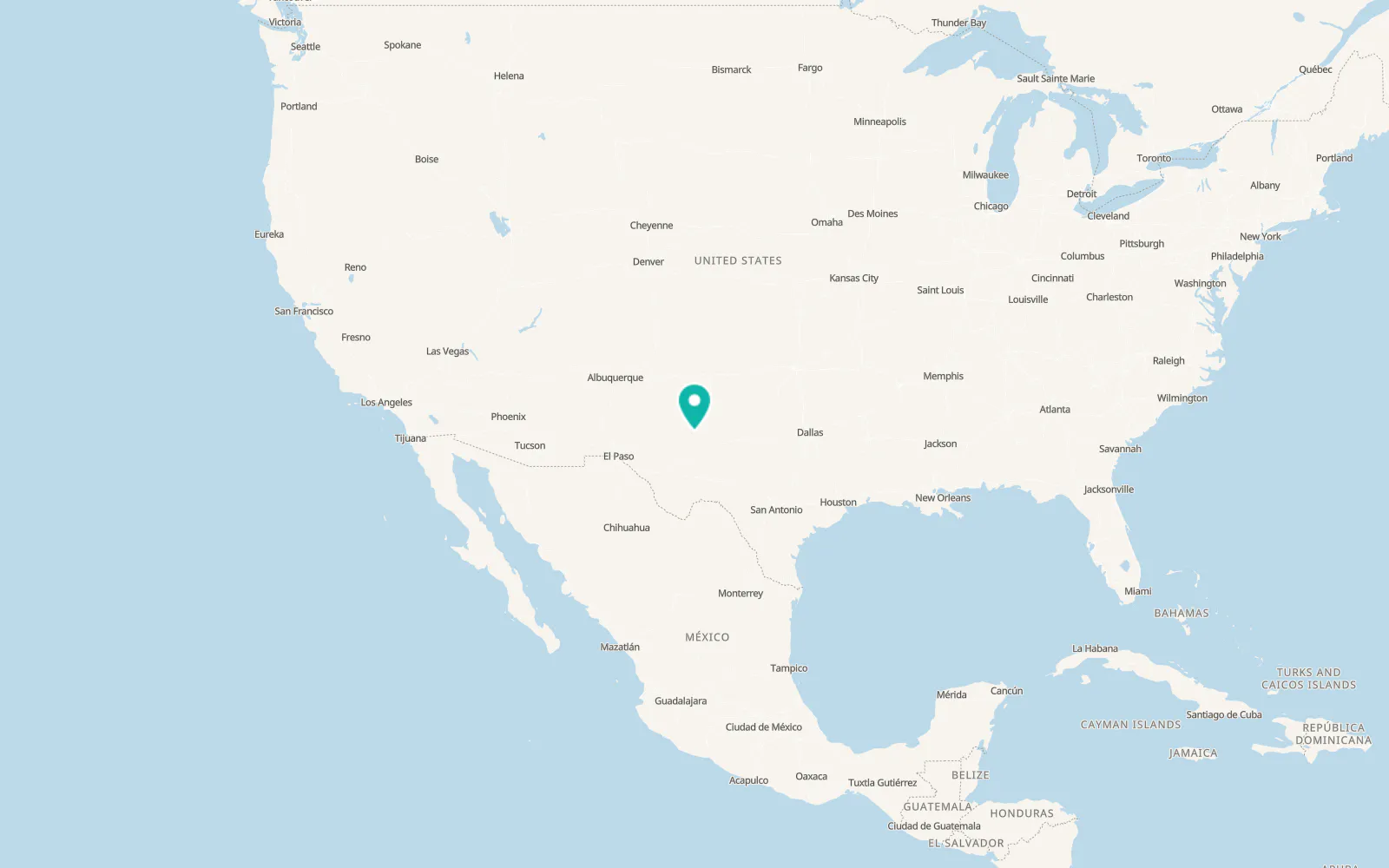Map of Seminole