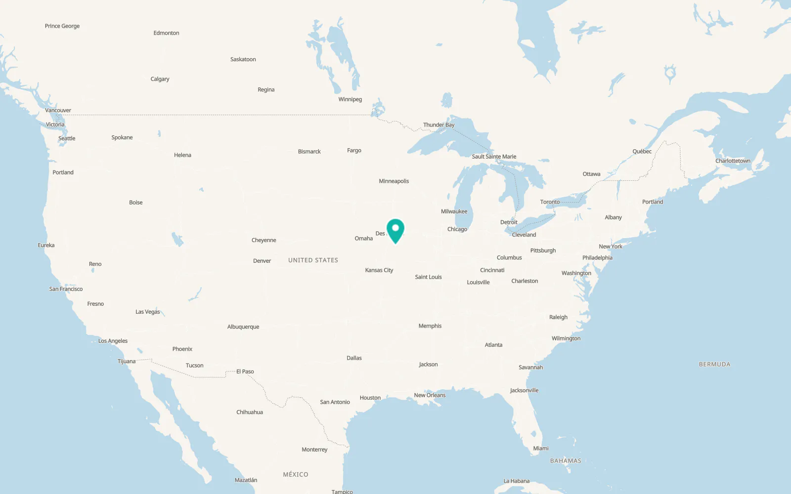 Map of Seymour