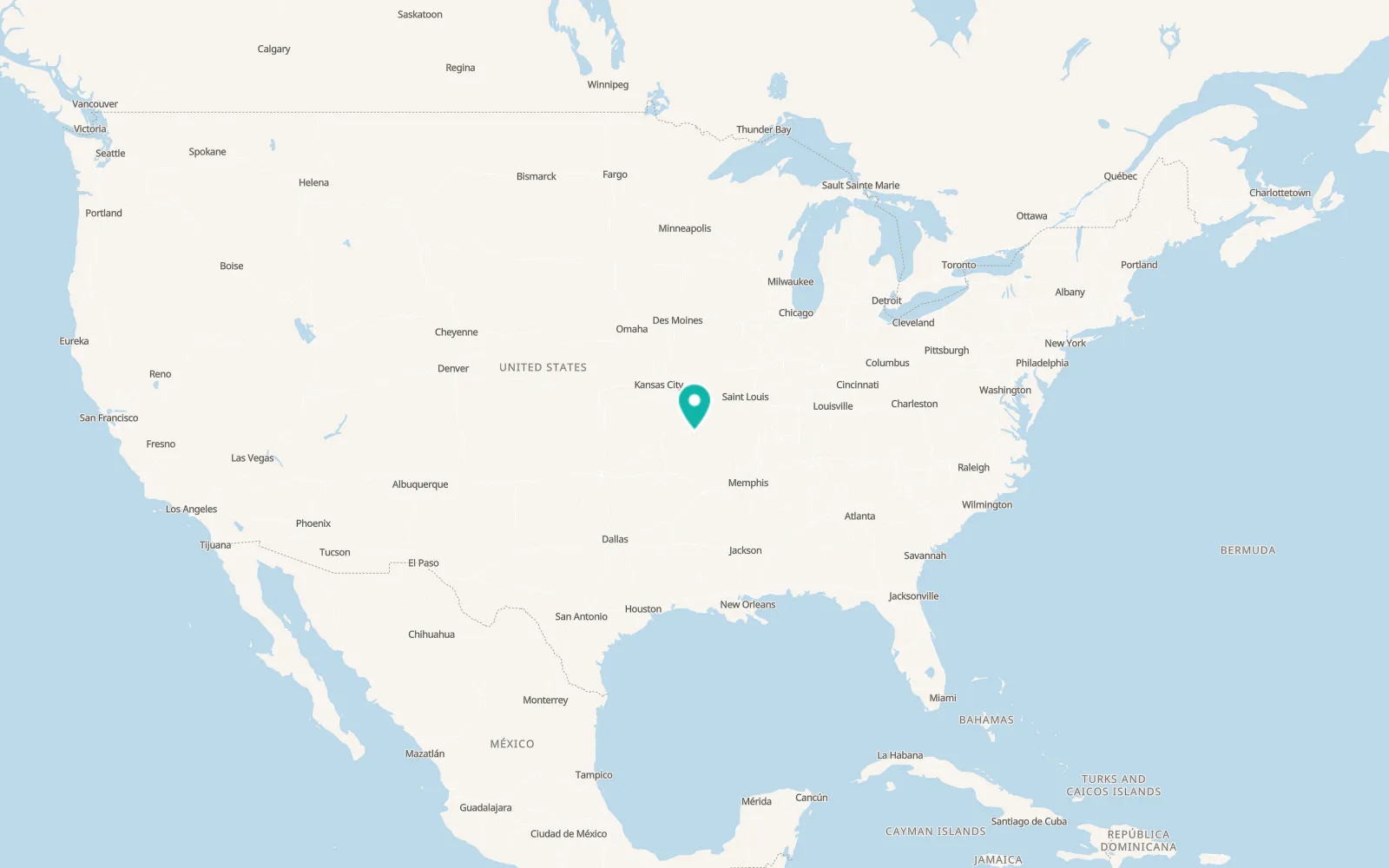 Map of Seymour