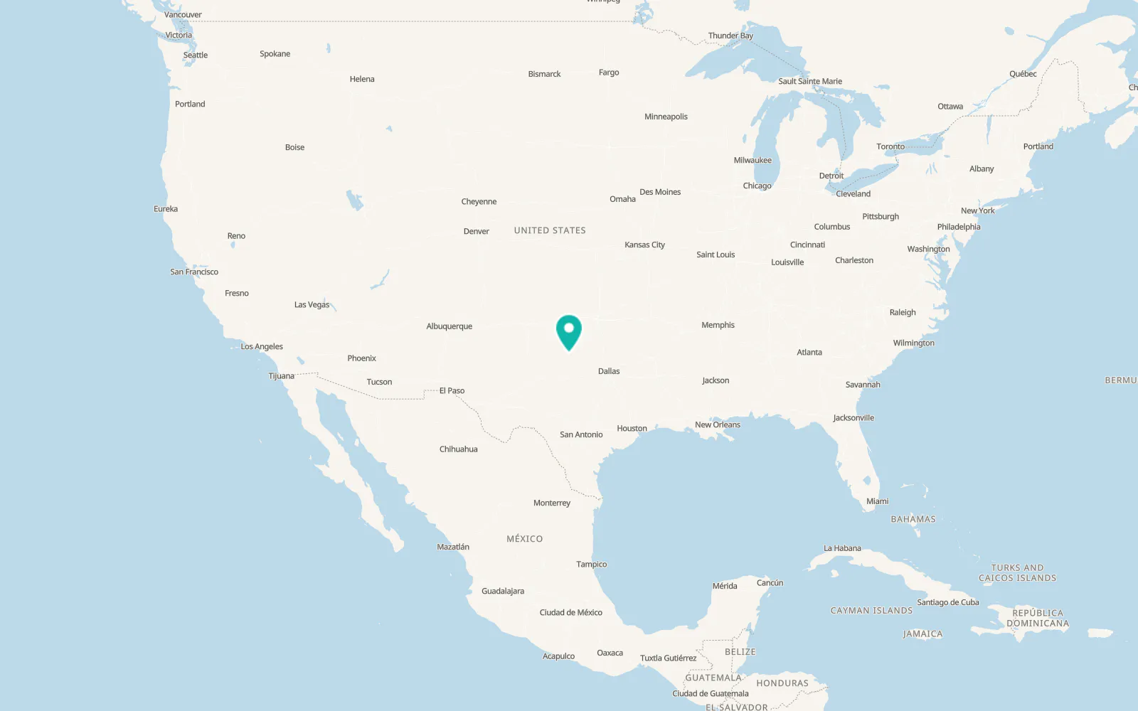 Map of Seymour