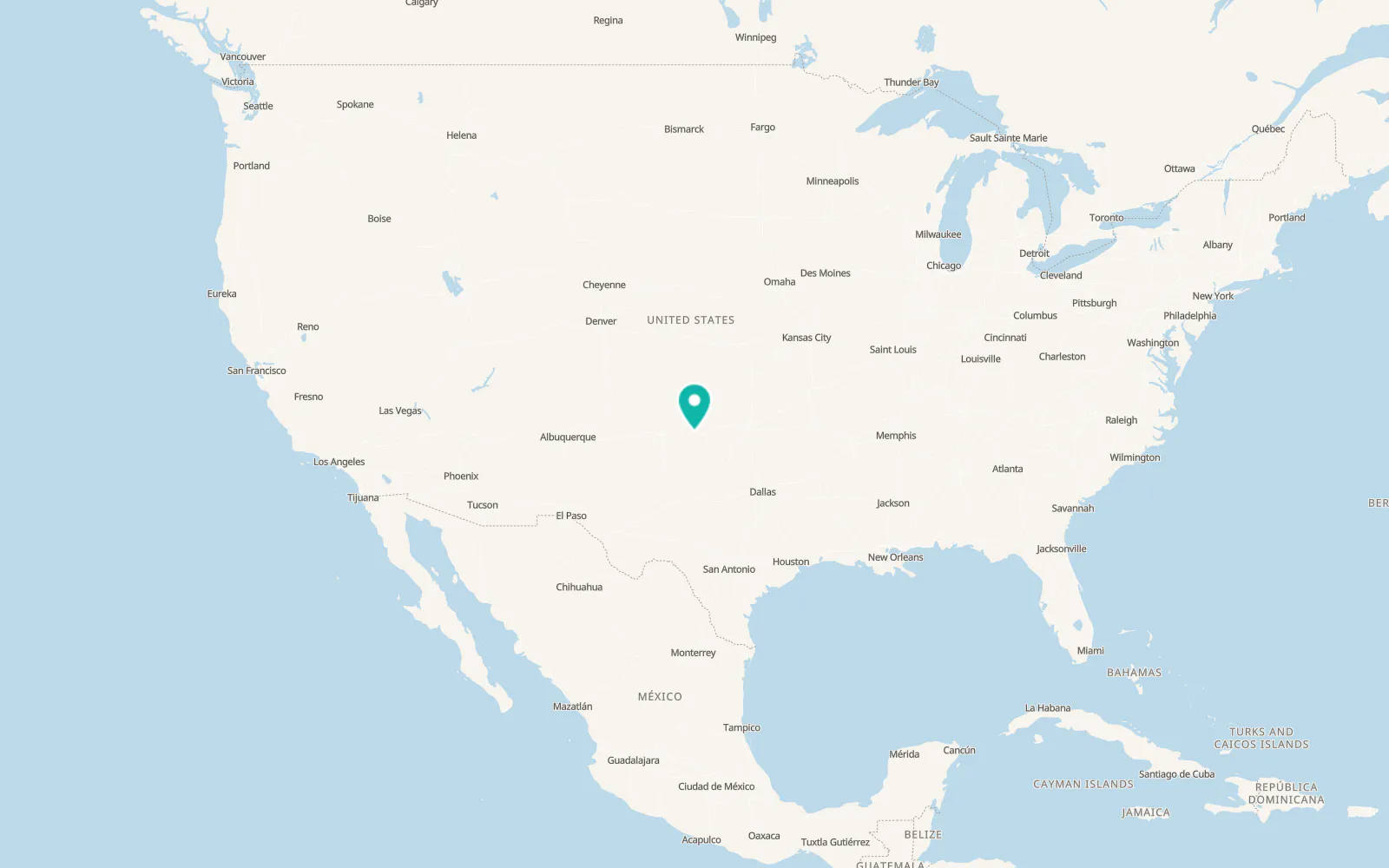 Map of Shamrock