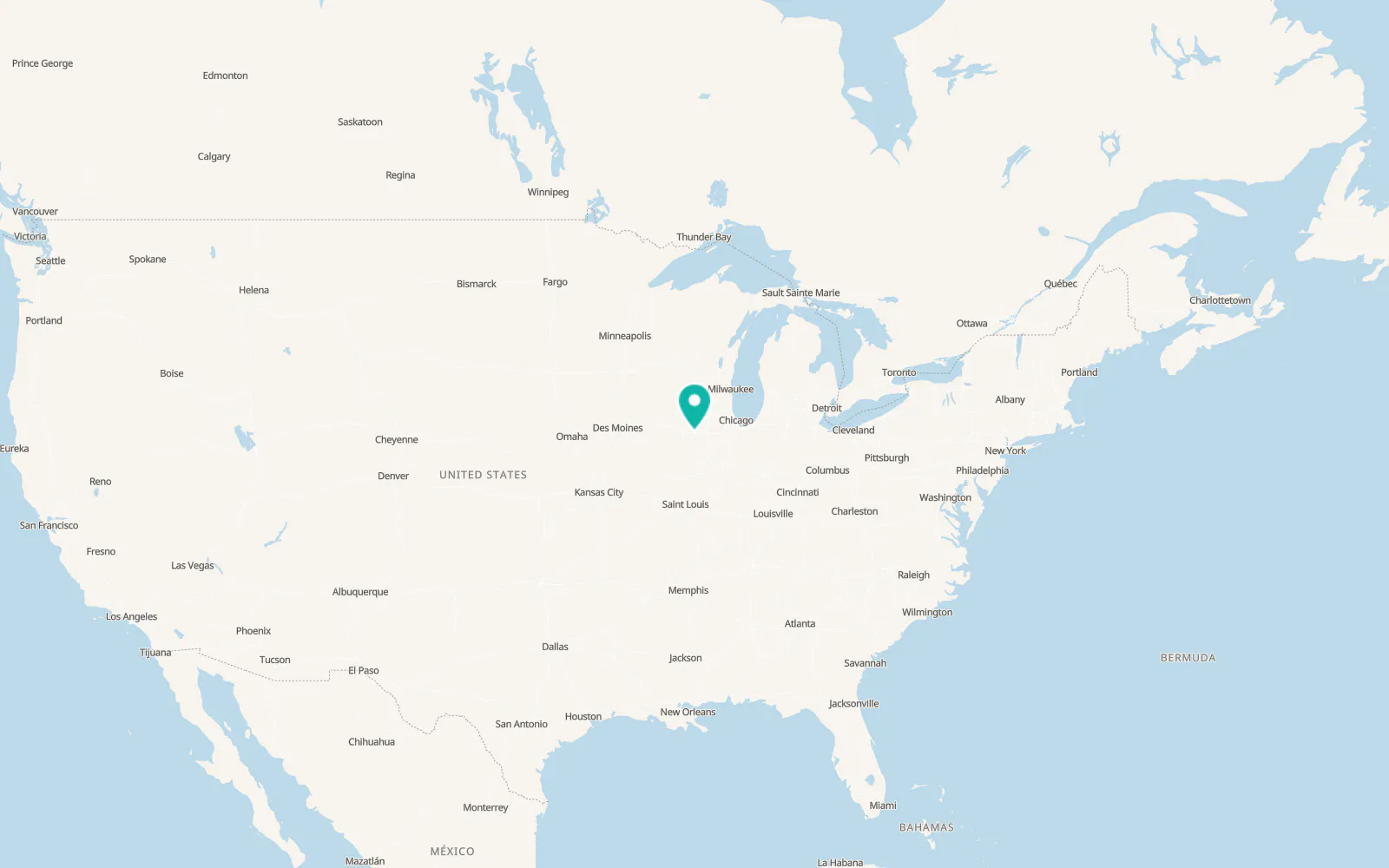 Map of Sheffield