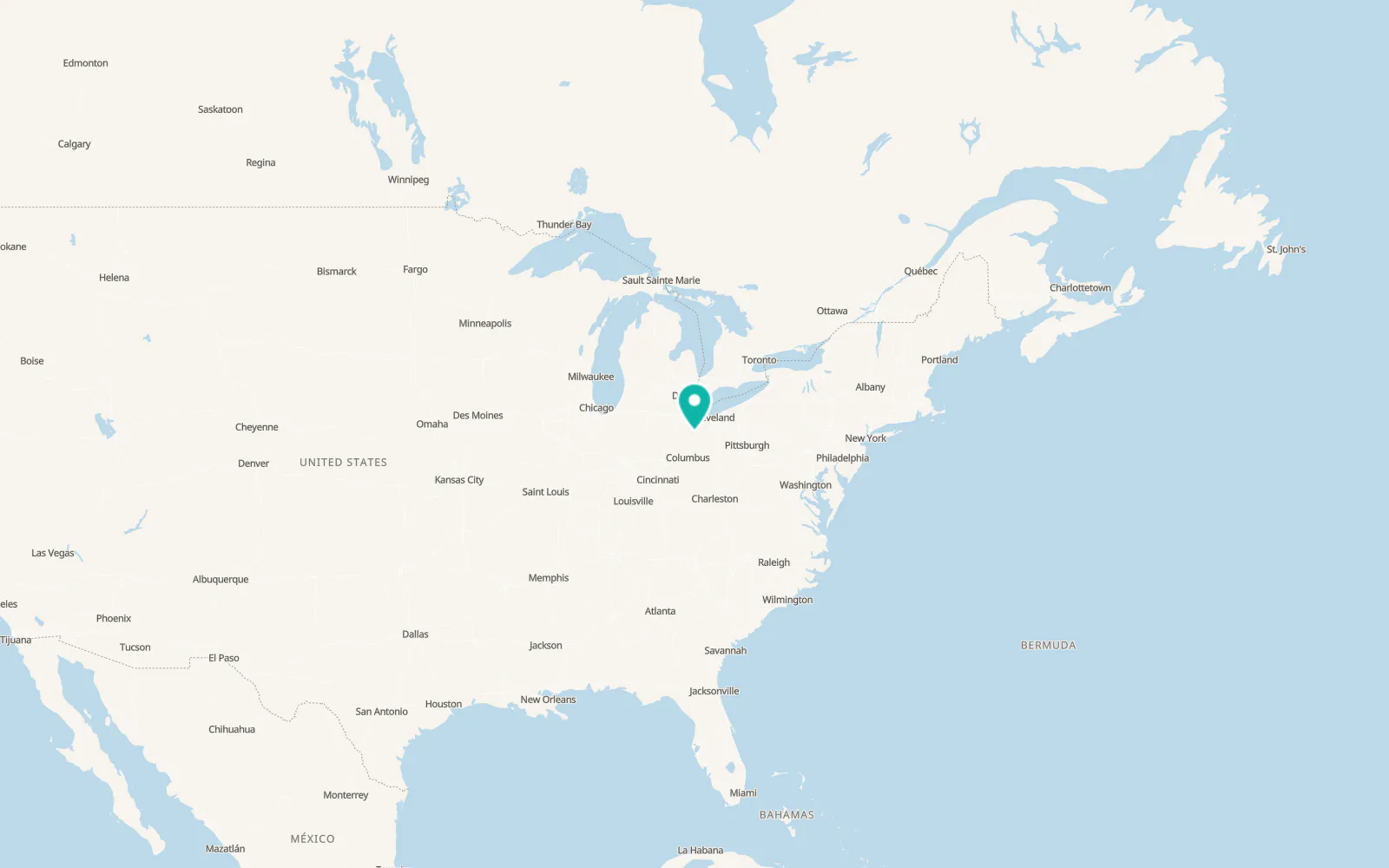 Map of Shelby
