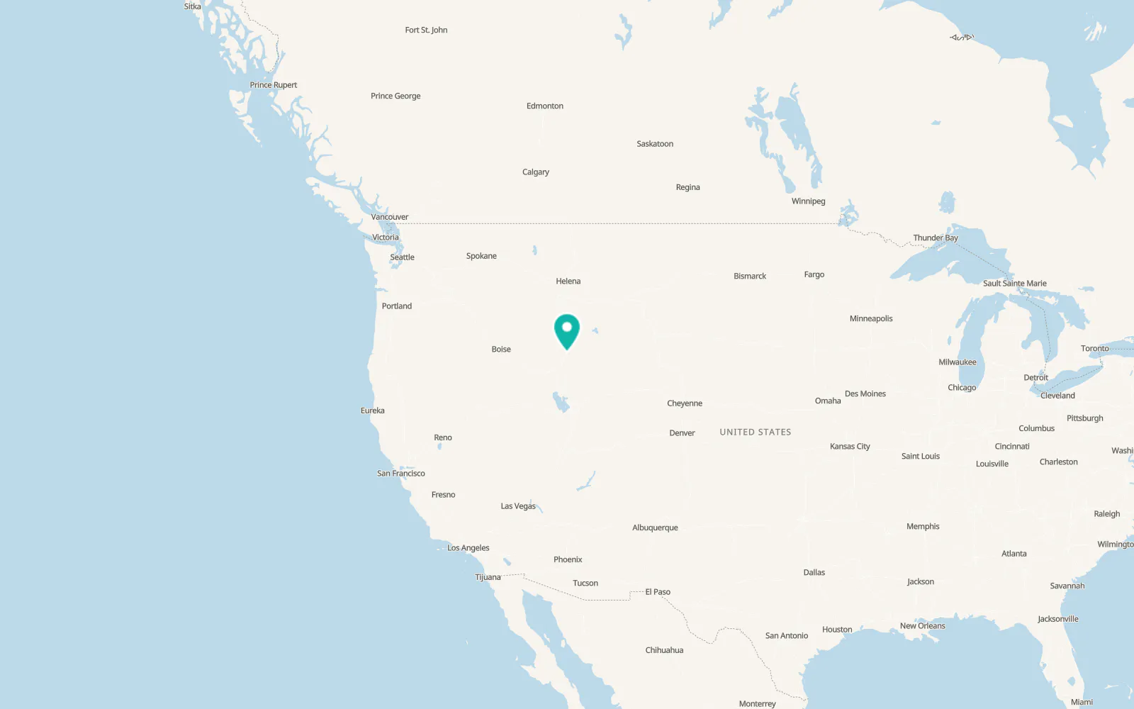 Map of Shelley