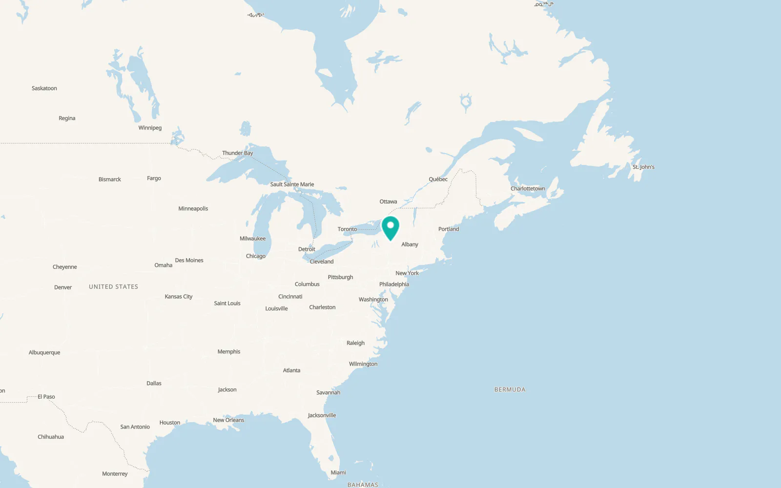 Map of Sherburne