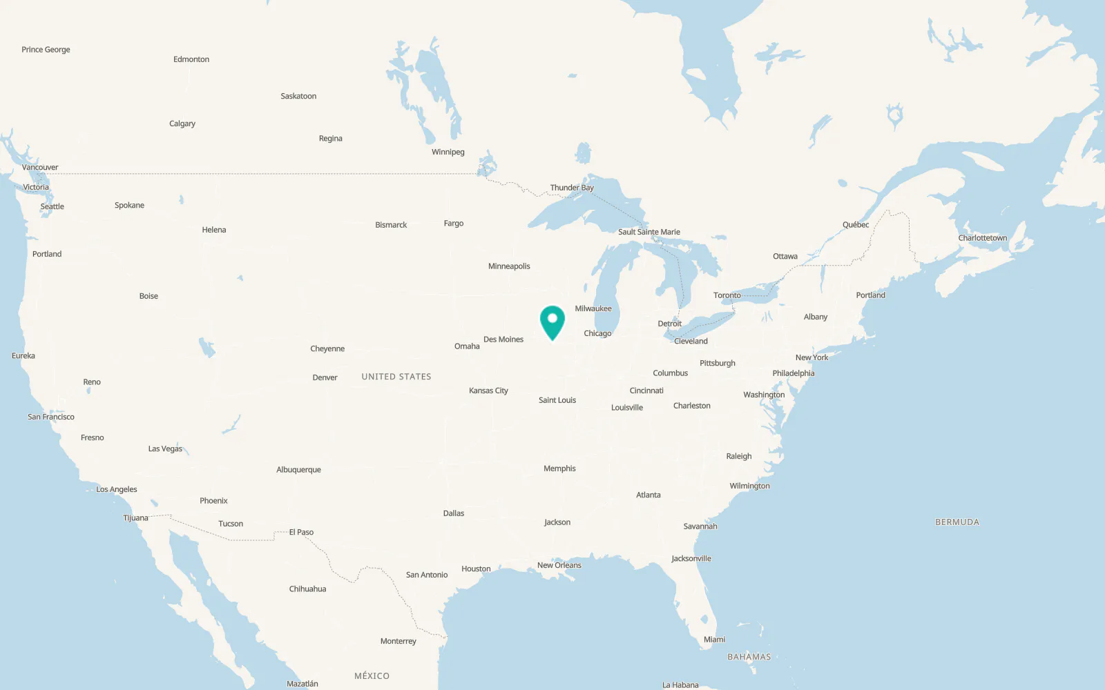 Map of Sherrard