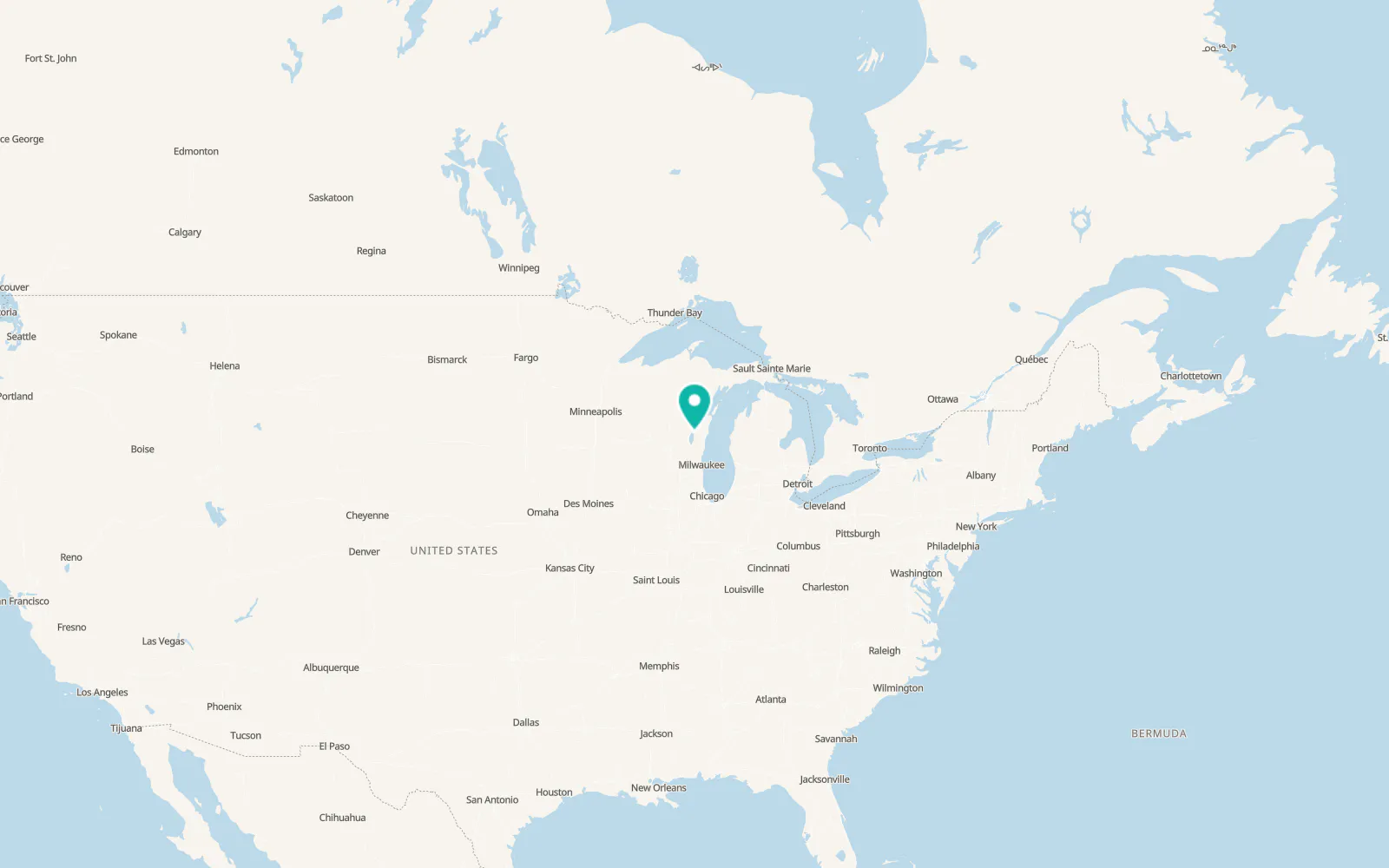 Map of Sherwood