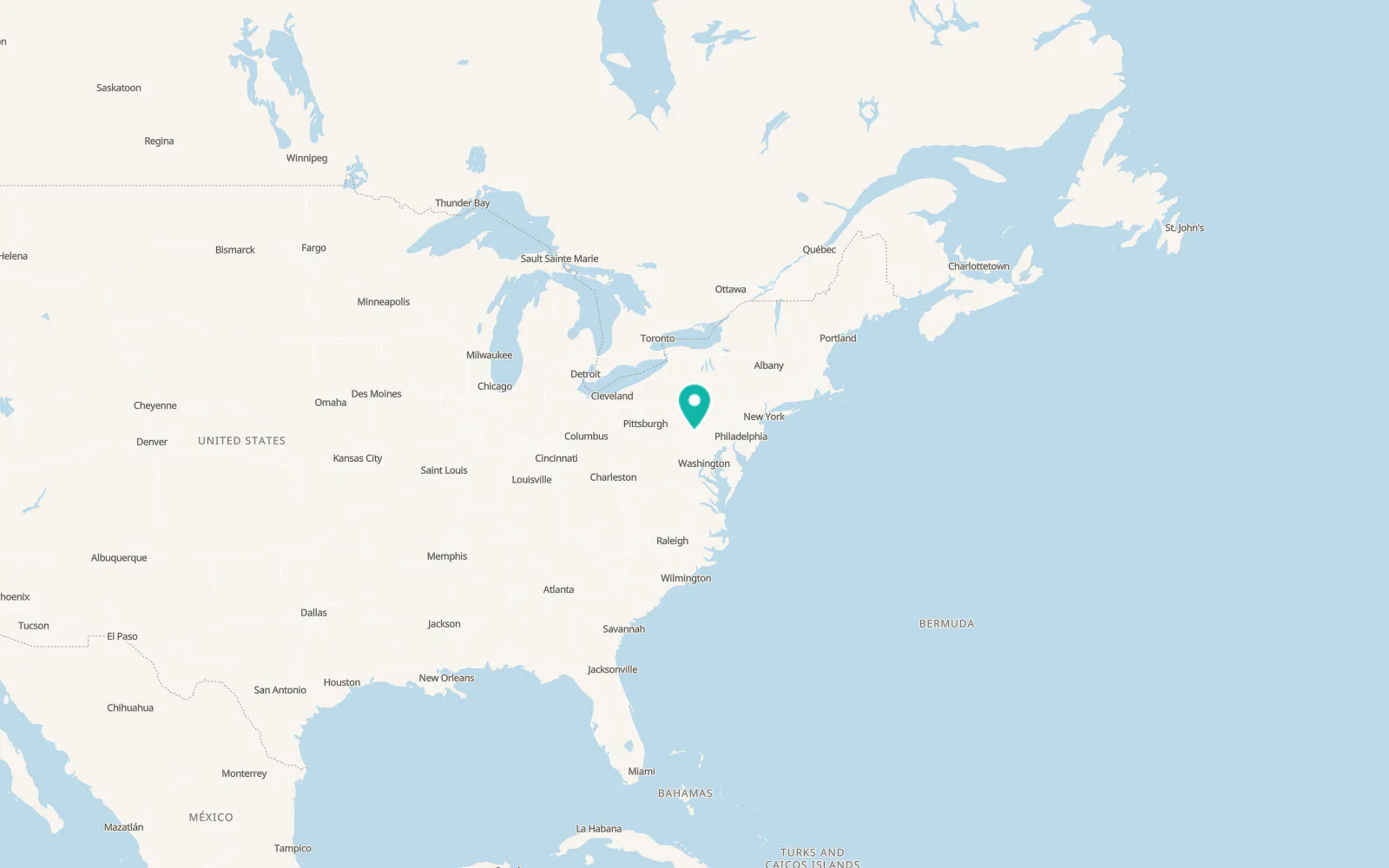 Map of Shippensburg