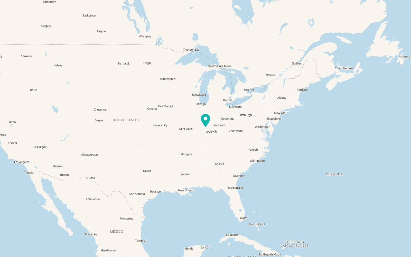 Map of Shoals