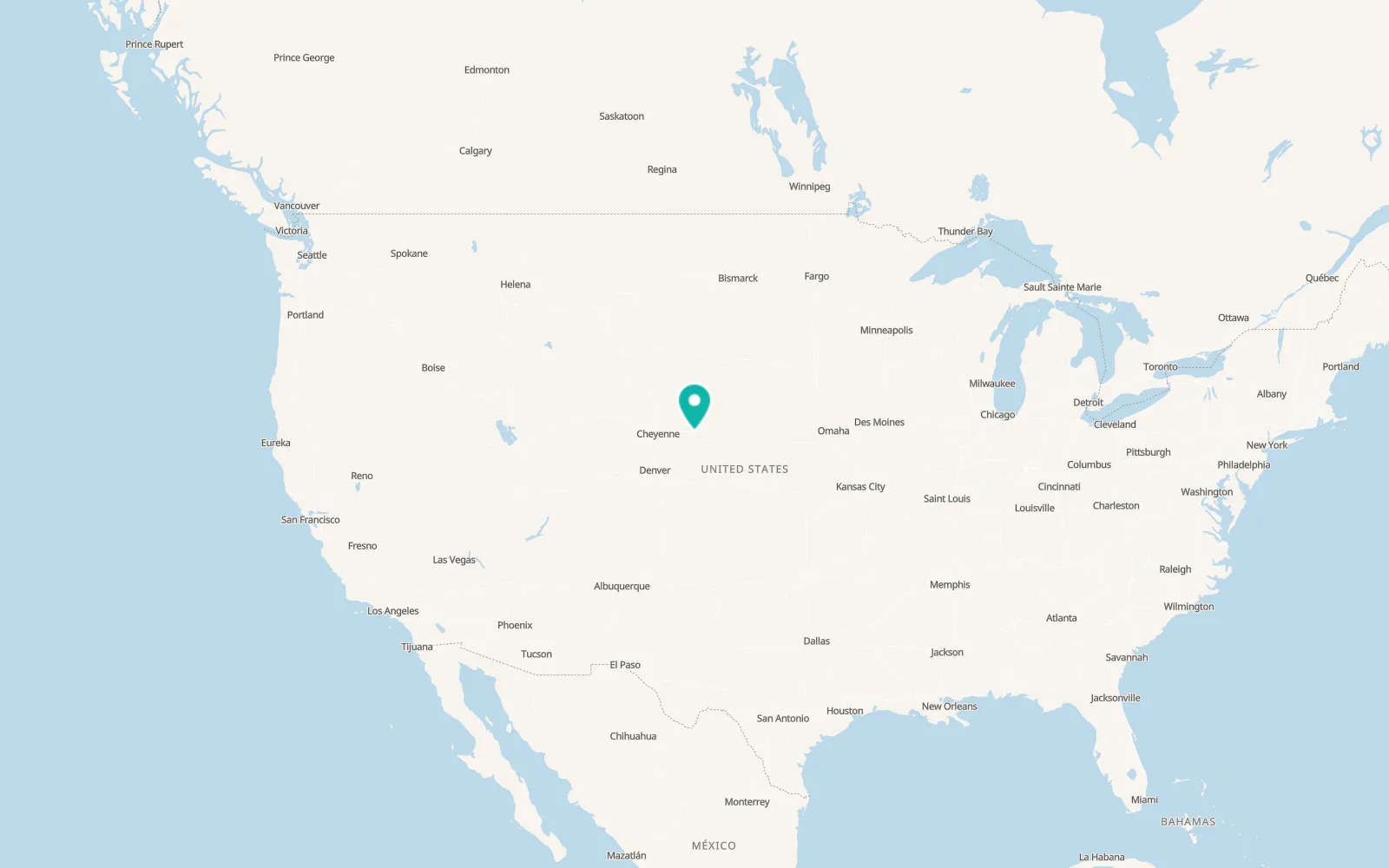 Map of Sidney