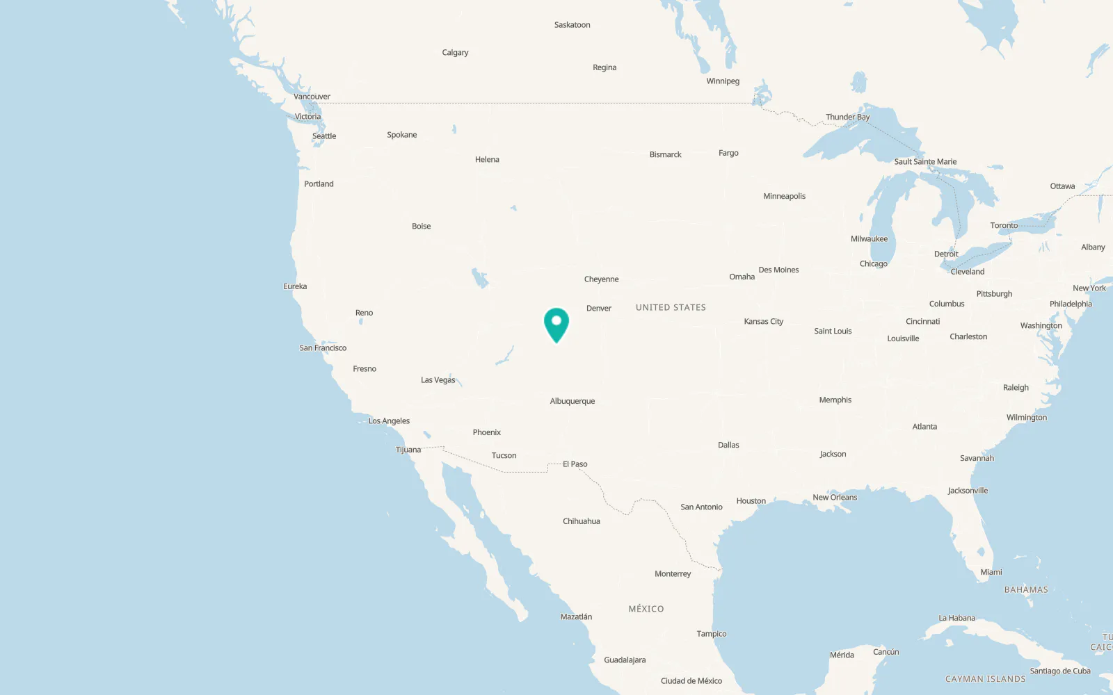 Map of Silverton