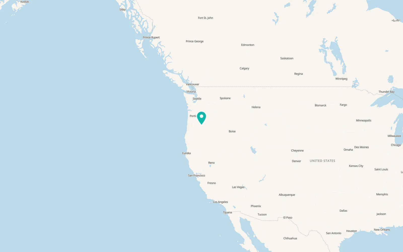 Map of Sisters
