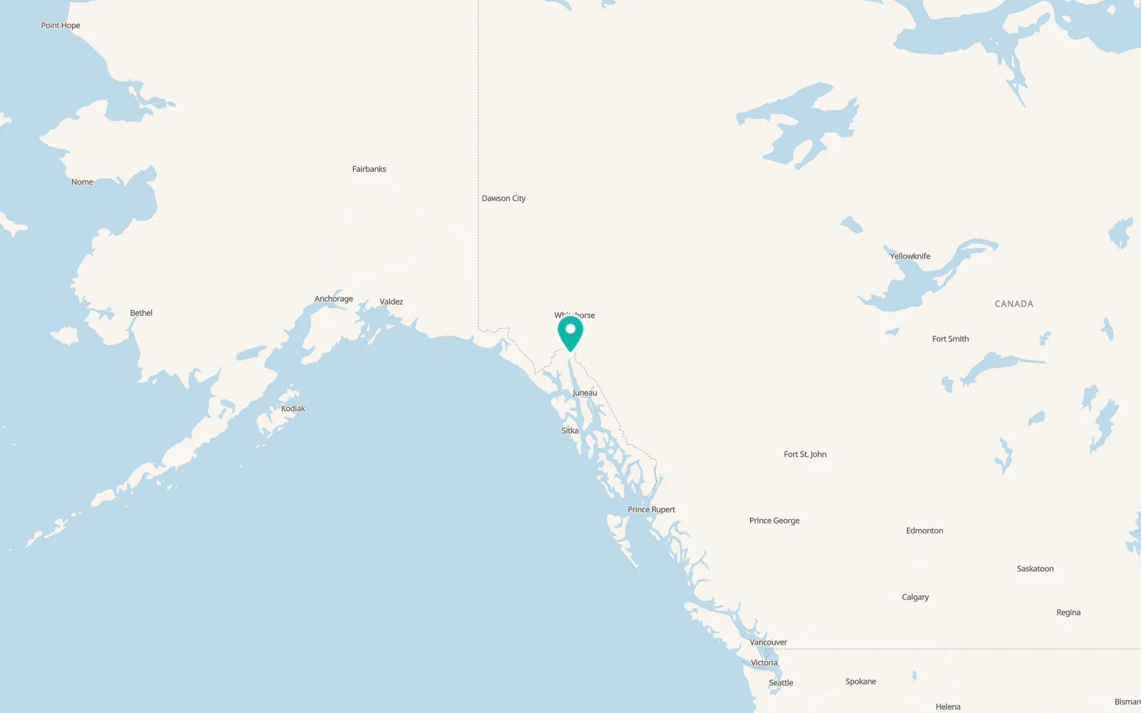 Map of Skagway