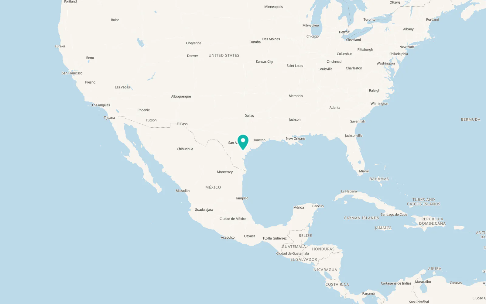 Map of Skidmore