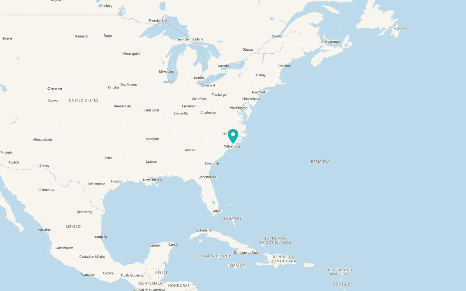 Map of Skippers Corner