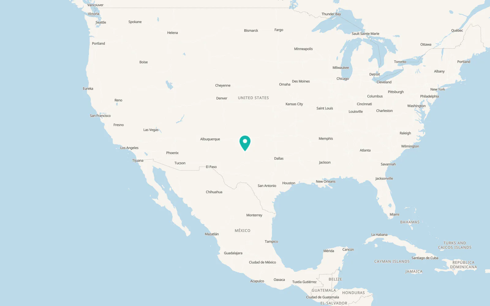 Map of Slaton