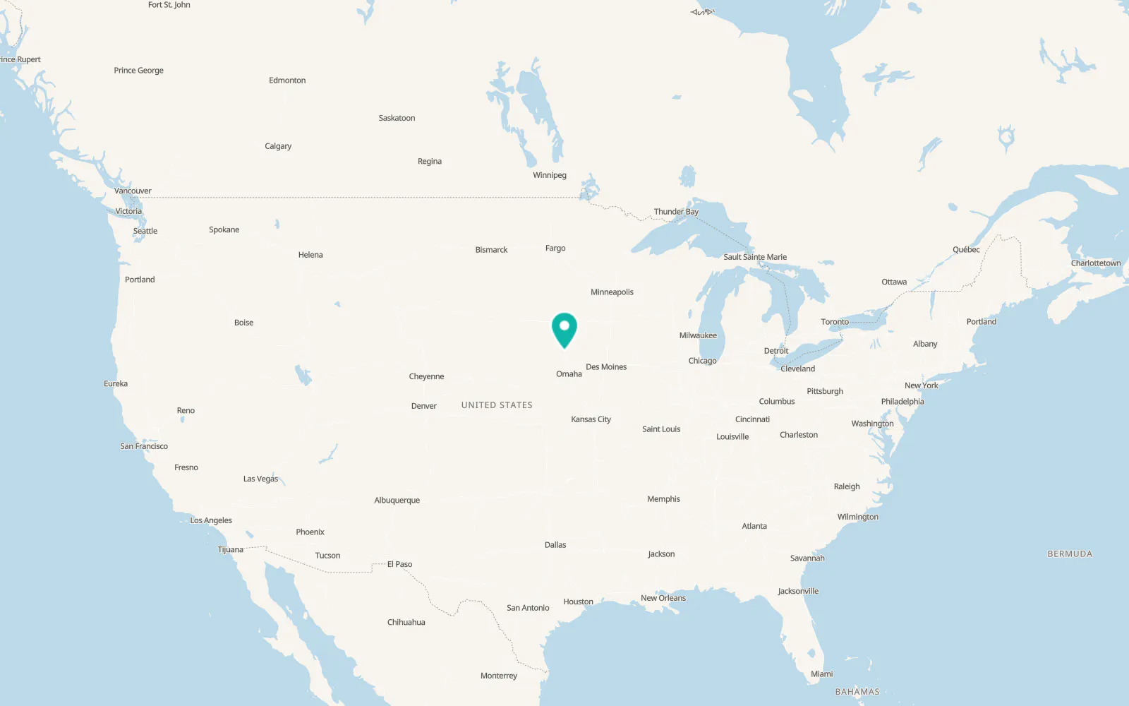 Map of Sloan
