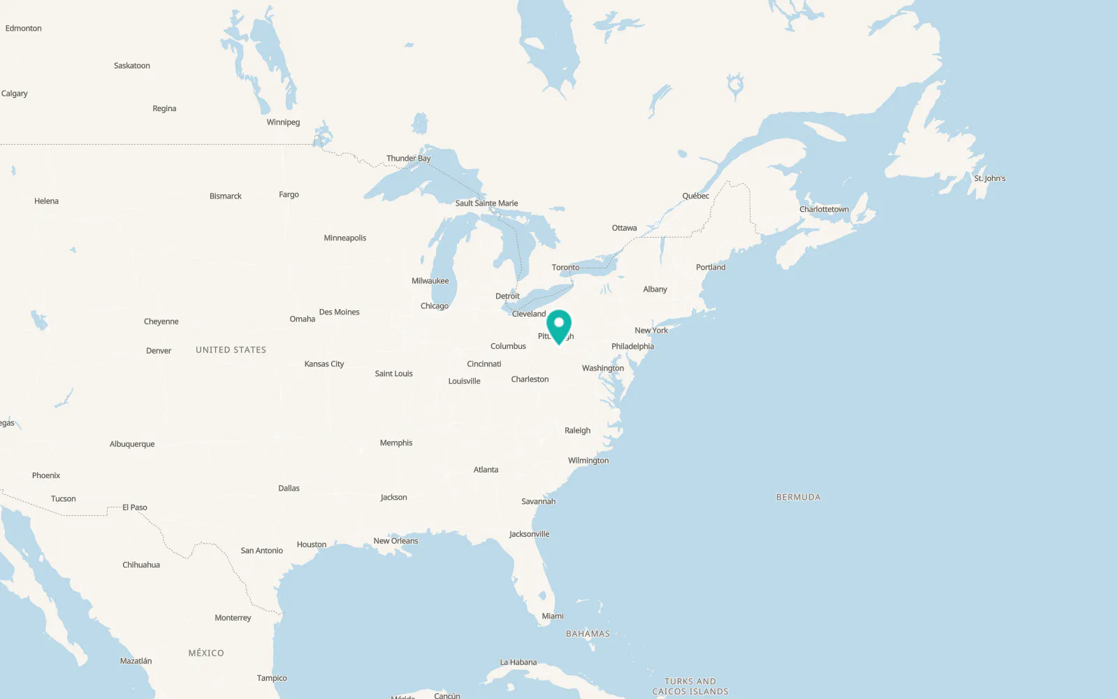 Map of Smithfield