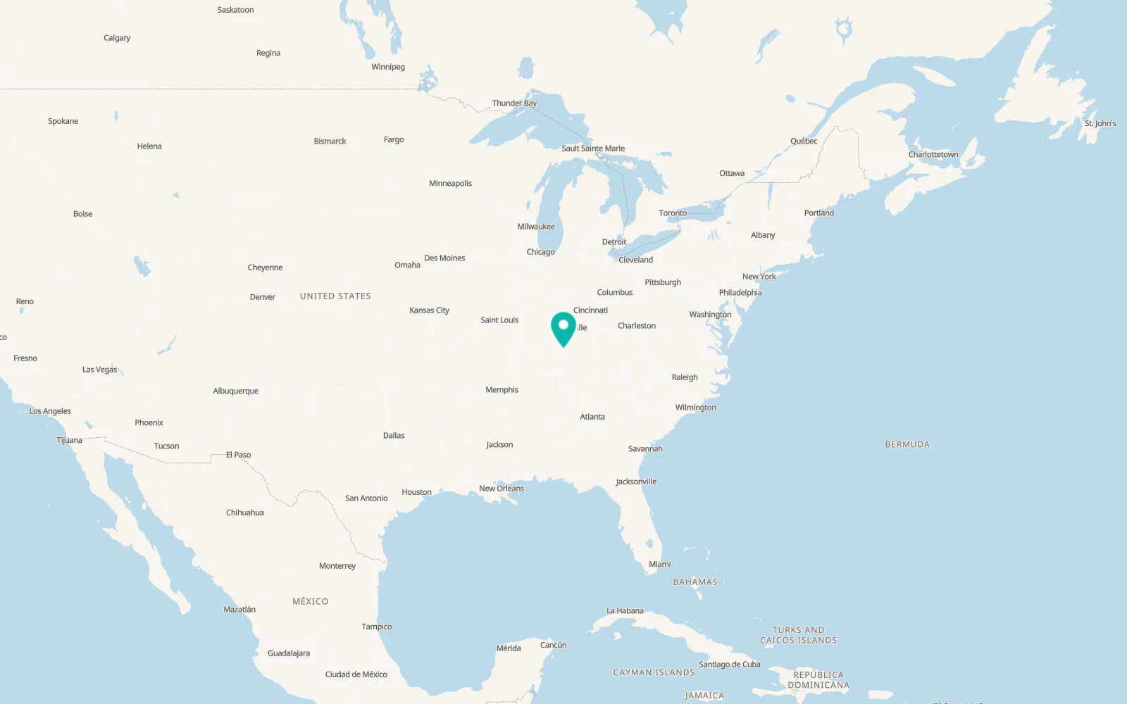 Map of Smiths Grove
