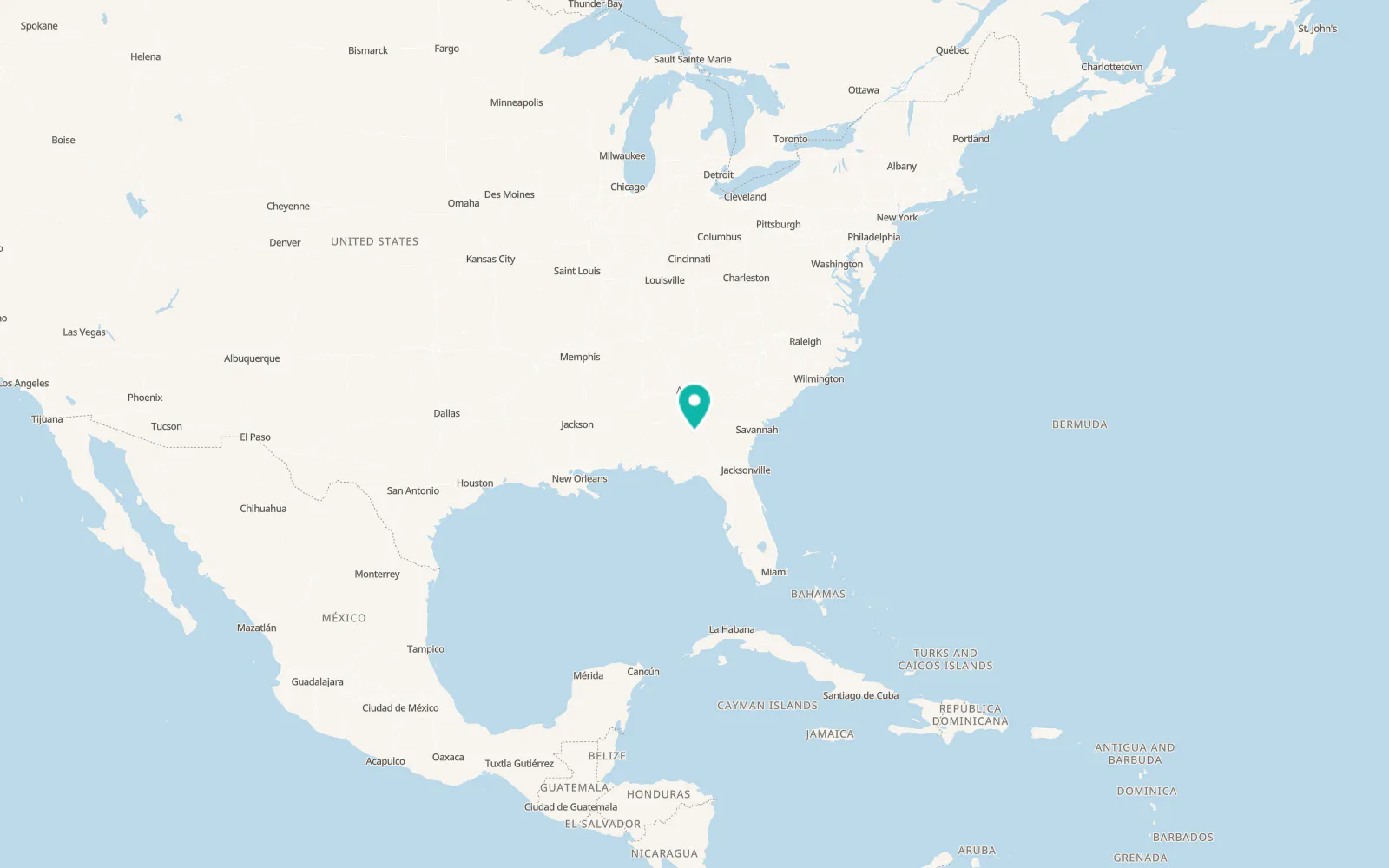 Map of Smithville