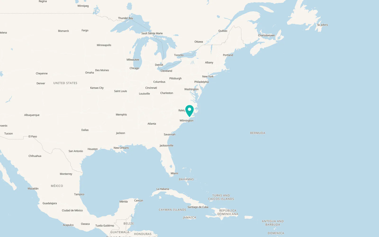 Map of Sneads Ferry