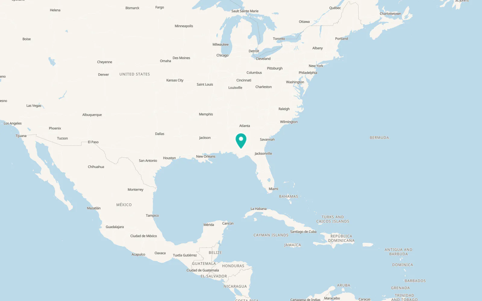 Map of Sneads