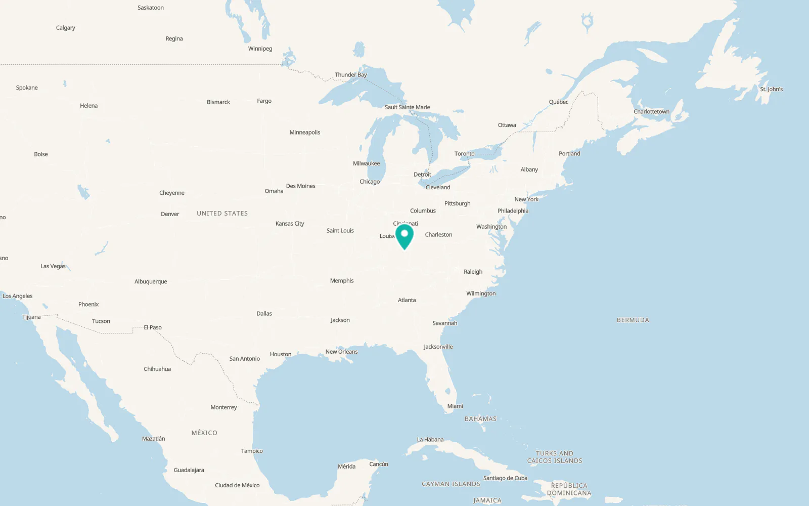 Map of Somerset