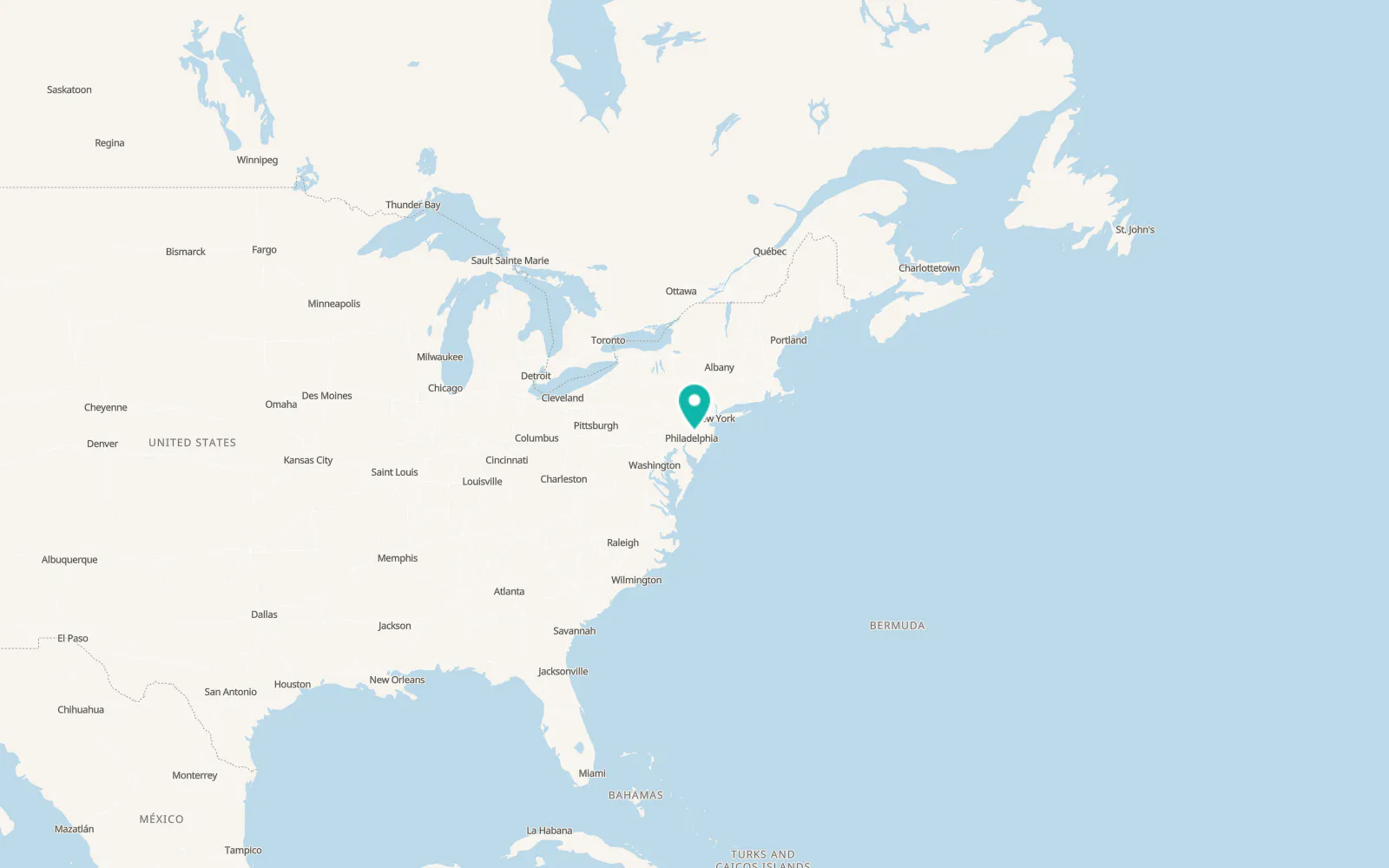 Map of Somerton