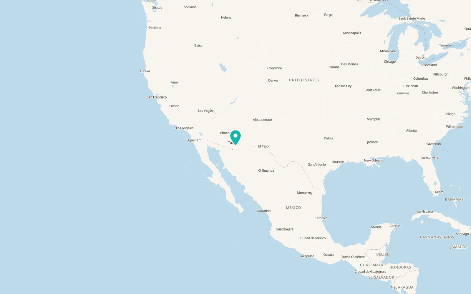 Map of Sonoita