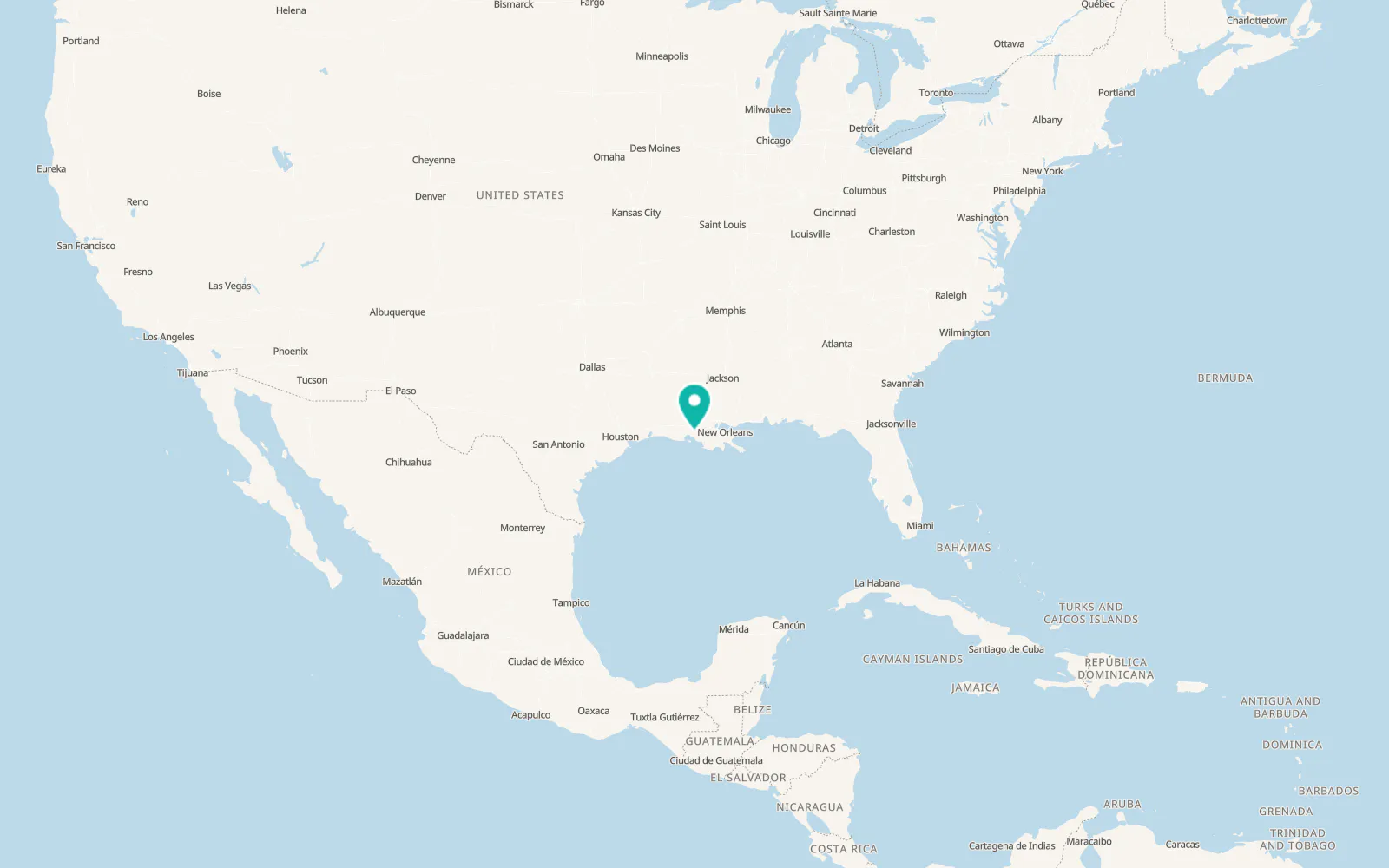 Map of Sorrel