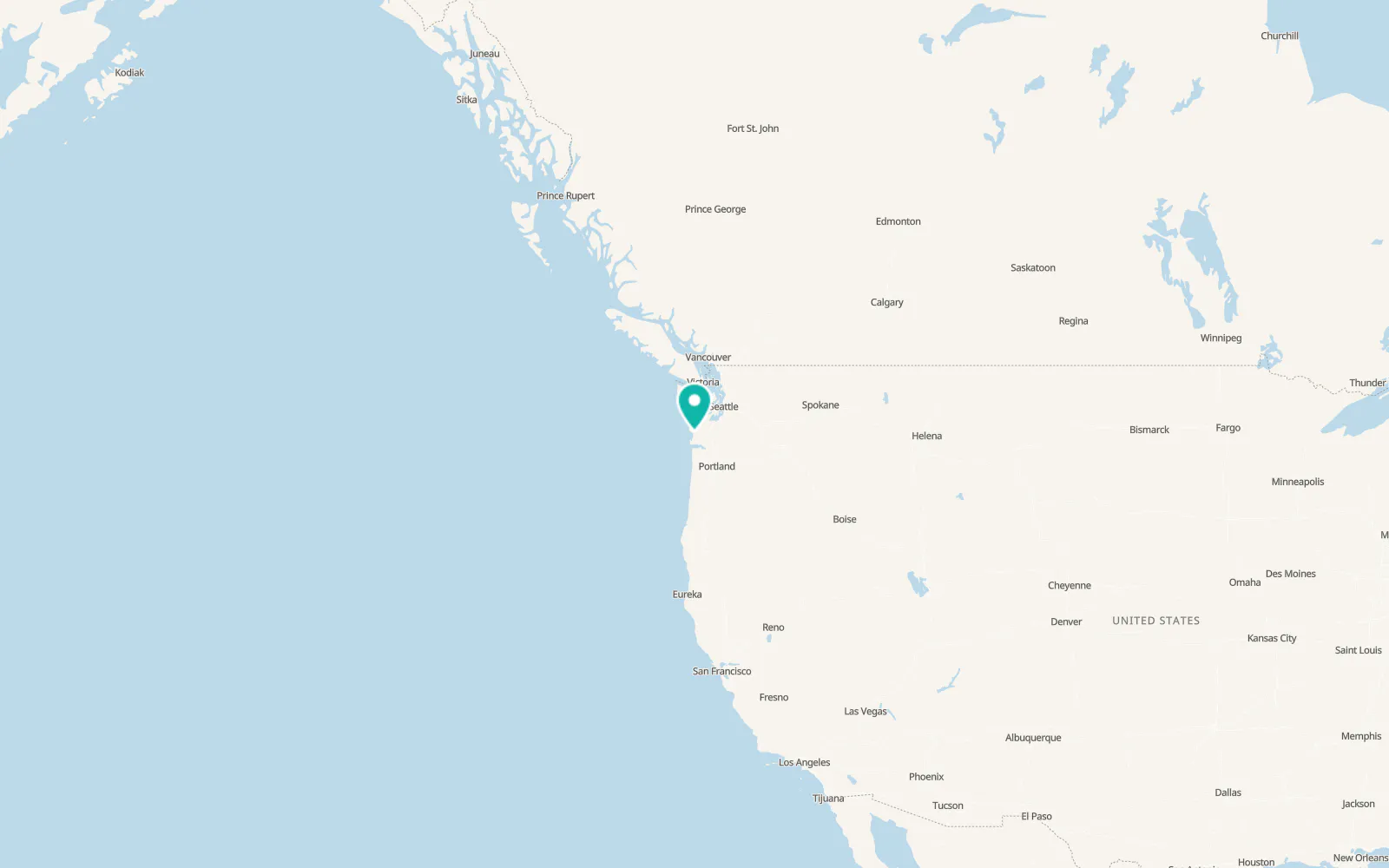 Map of South Bend