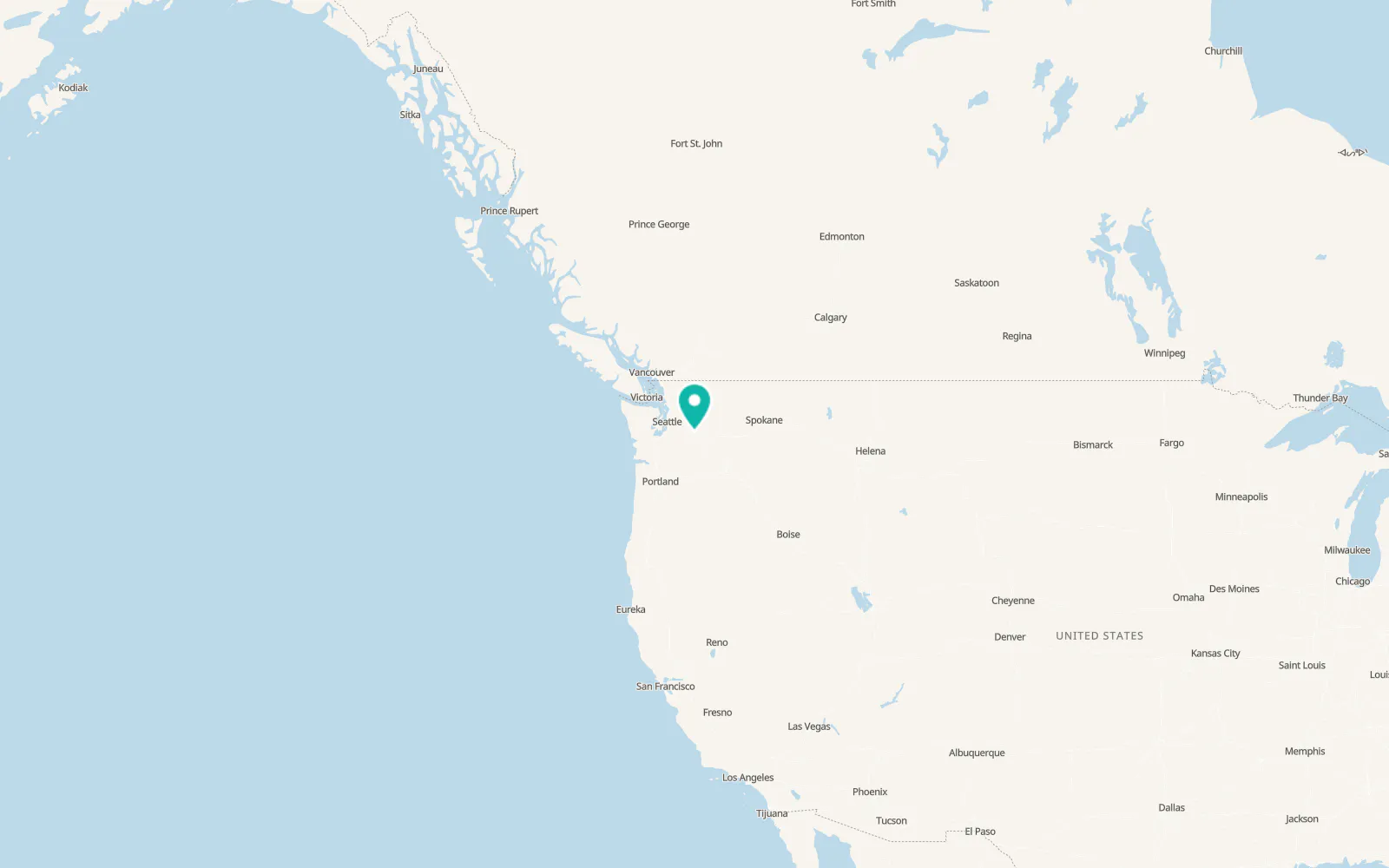 Map of South Cle Elum