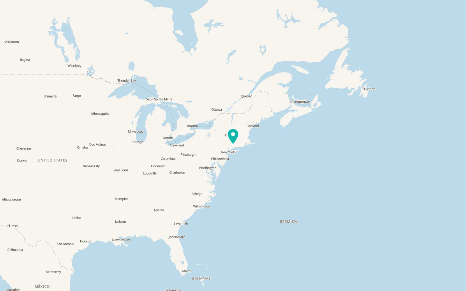 Map of Southbury