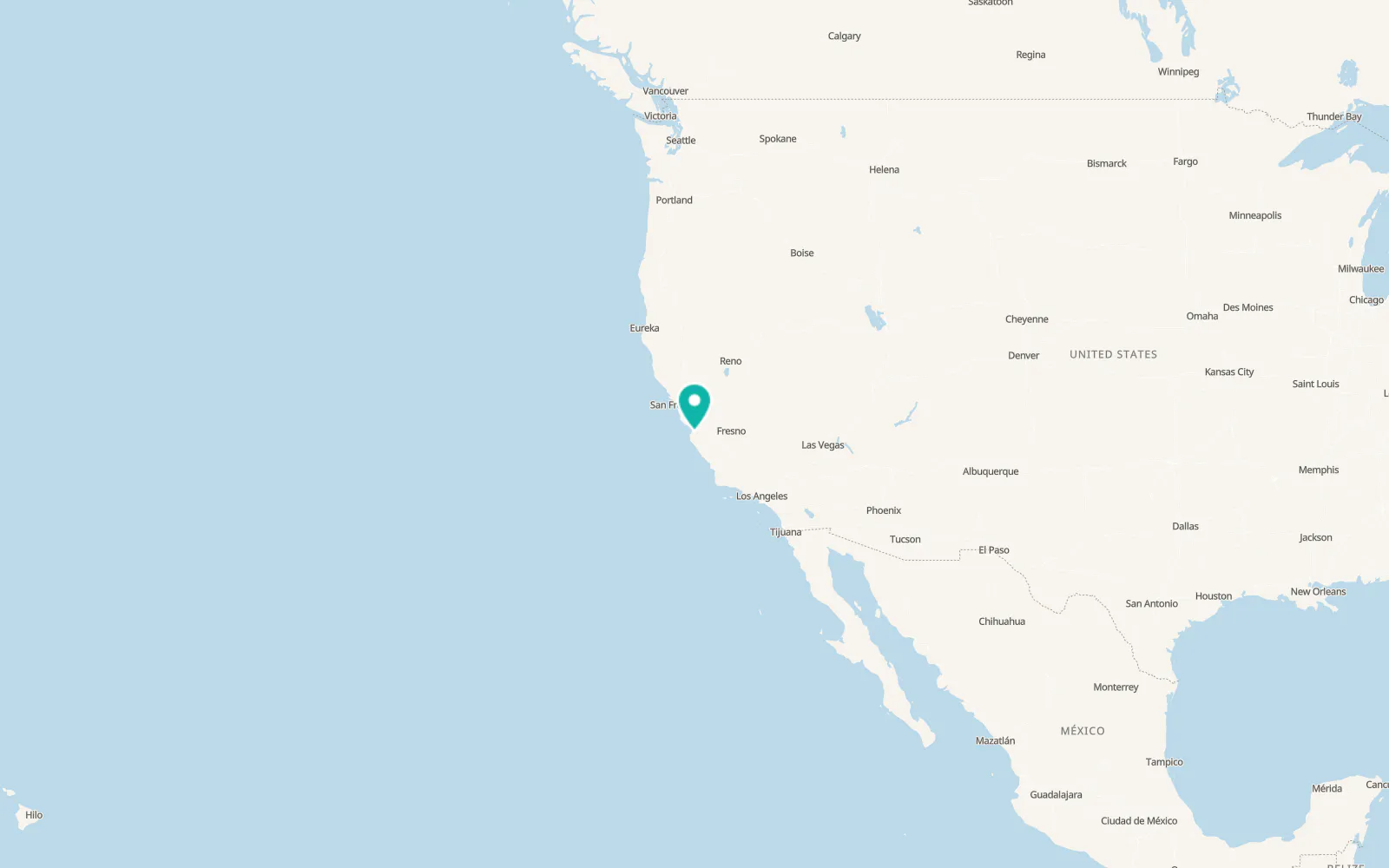 Map of Spreckels
