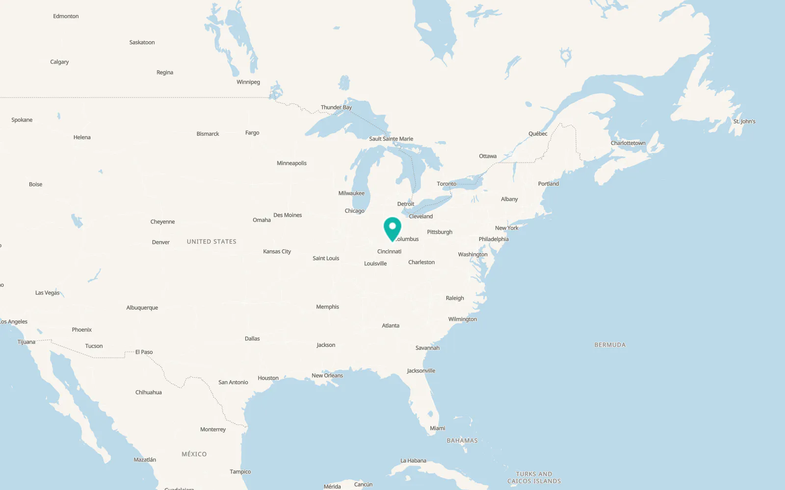 Map of Springboro