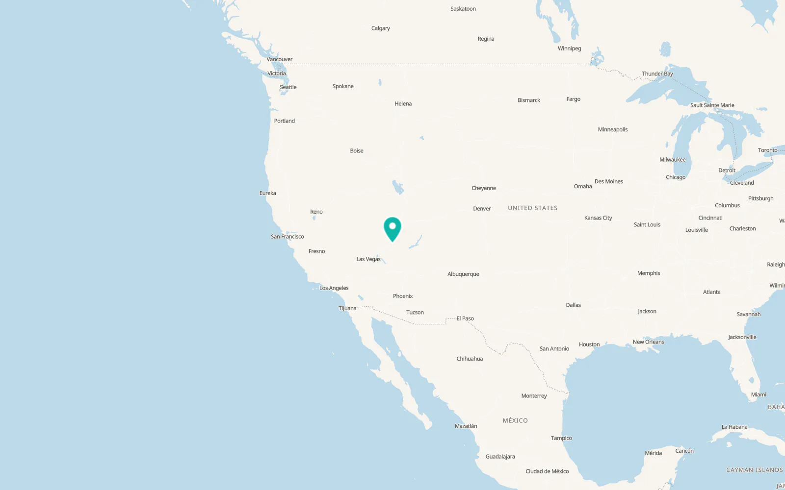 Map of Springdale