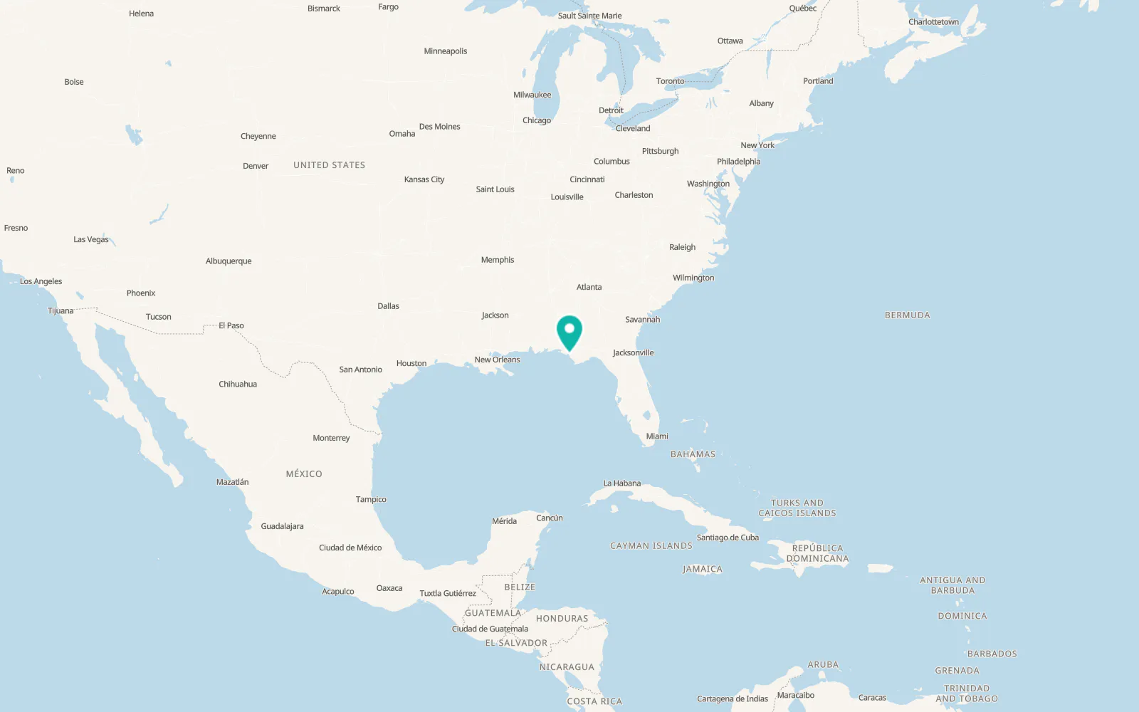 Map of Springfield