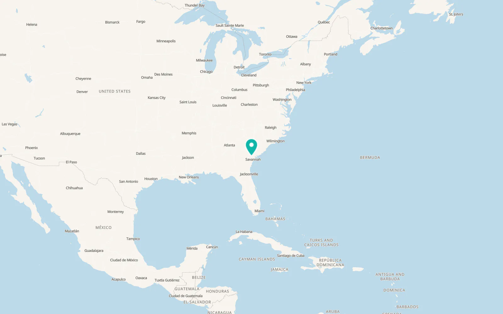 Map of Springfield