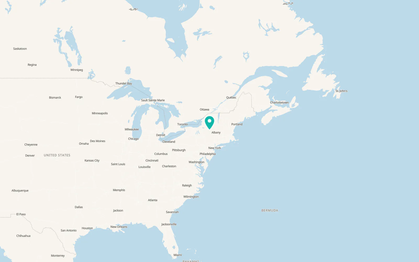 Map of Springfield