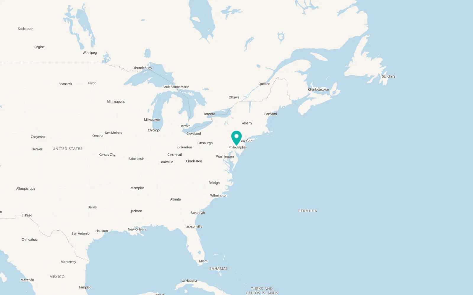 Map of Springfield