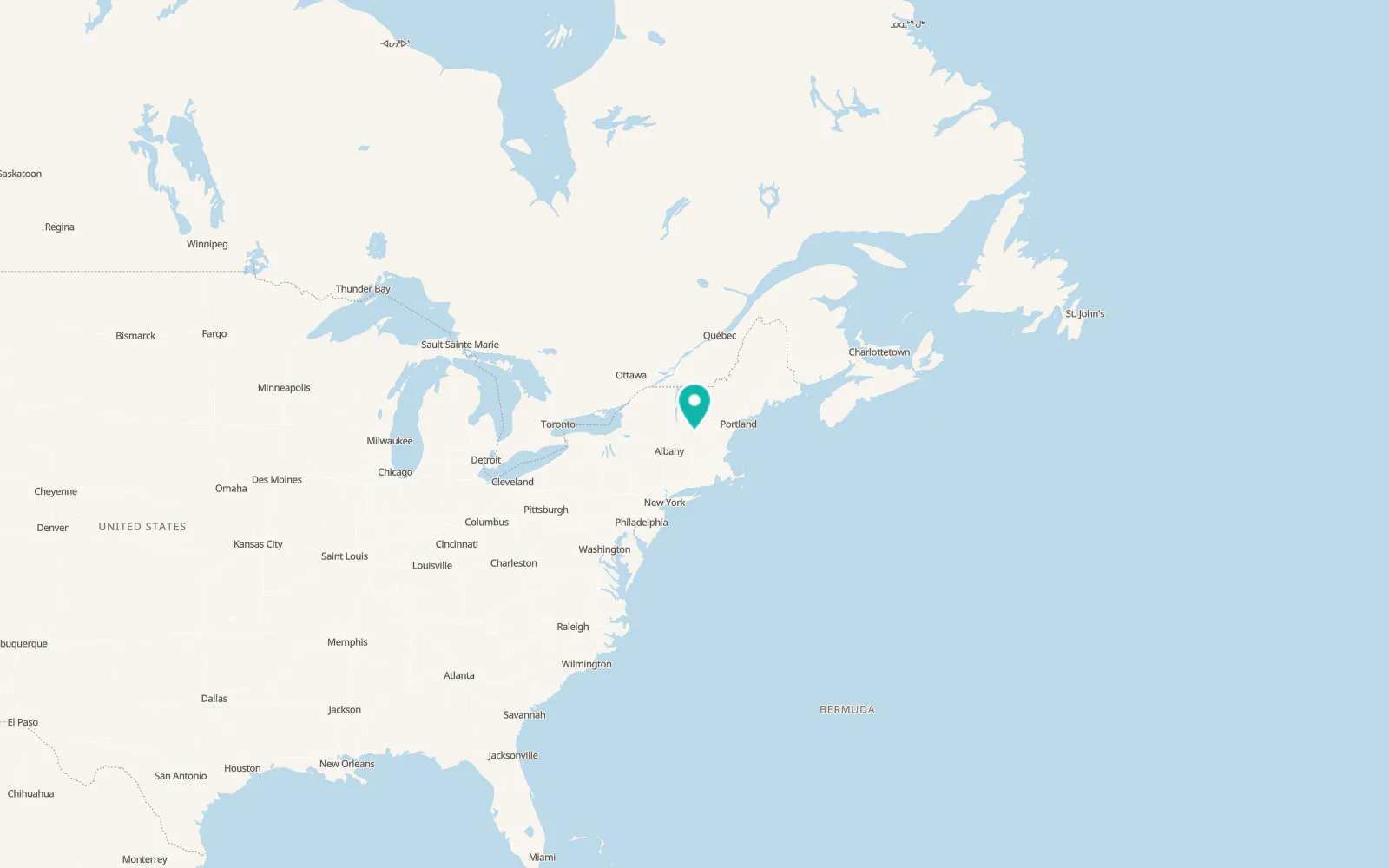 Map of Springfield