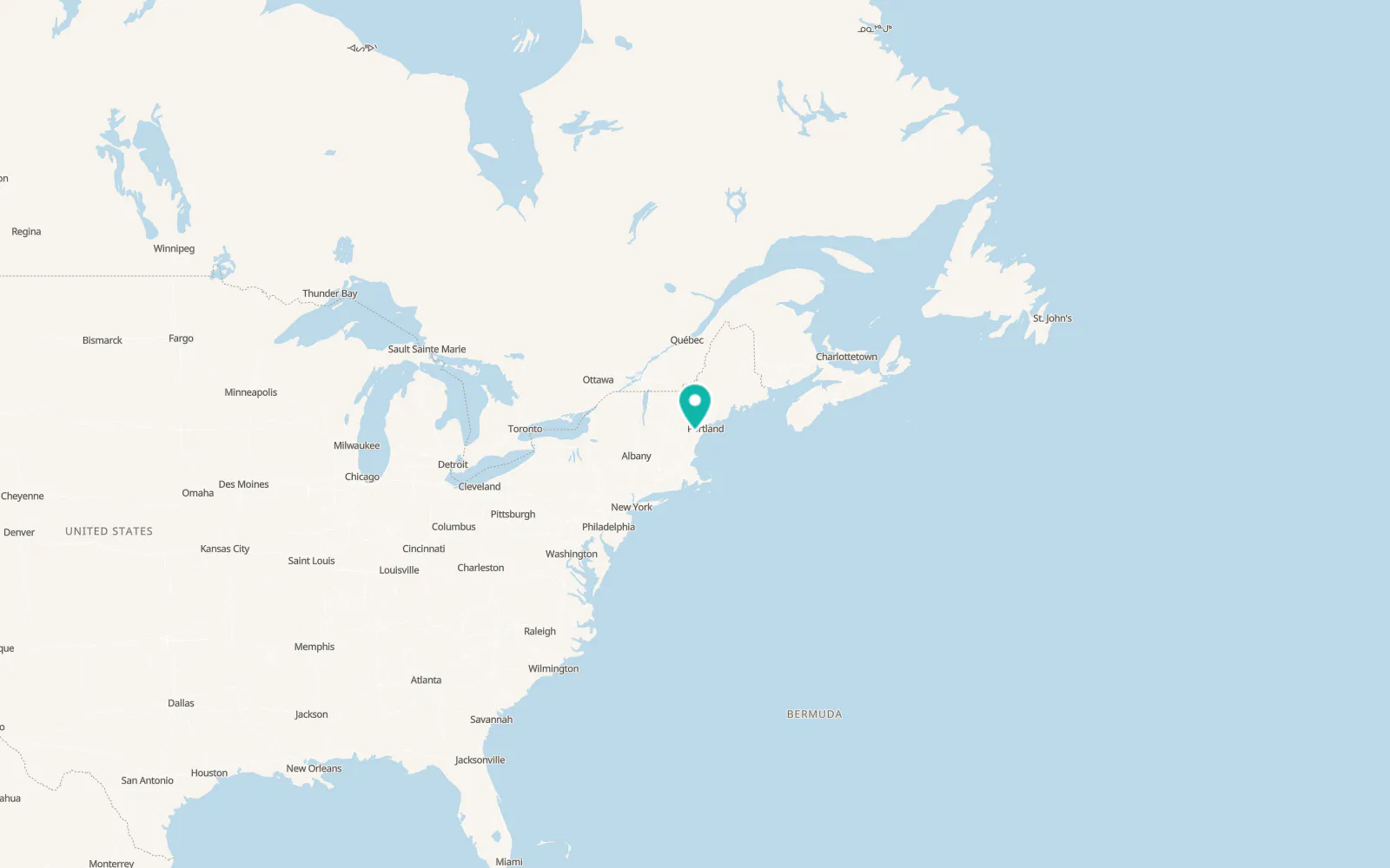 Map of Springvale