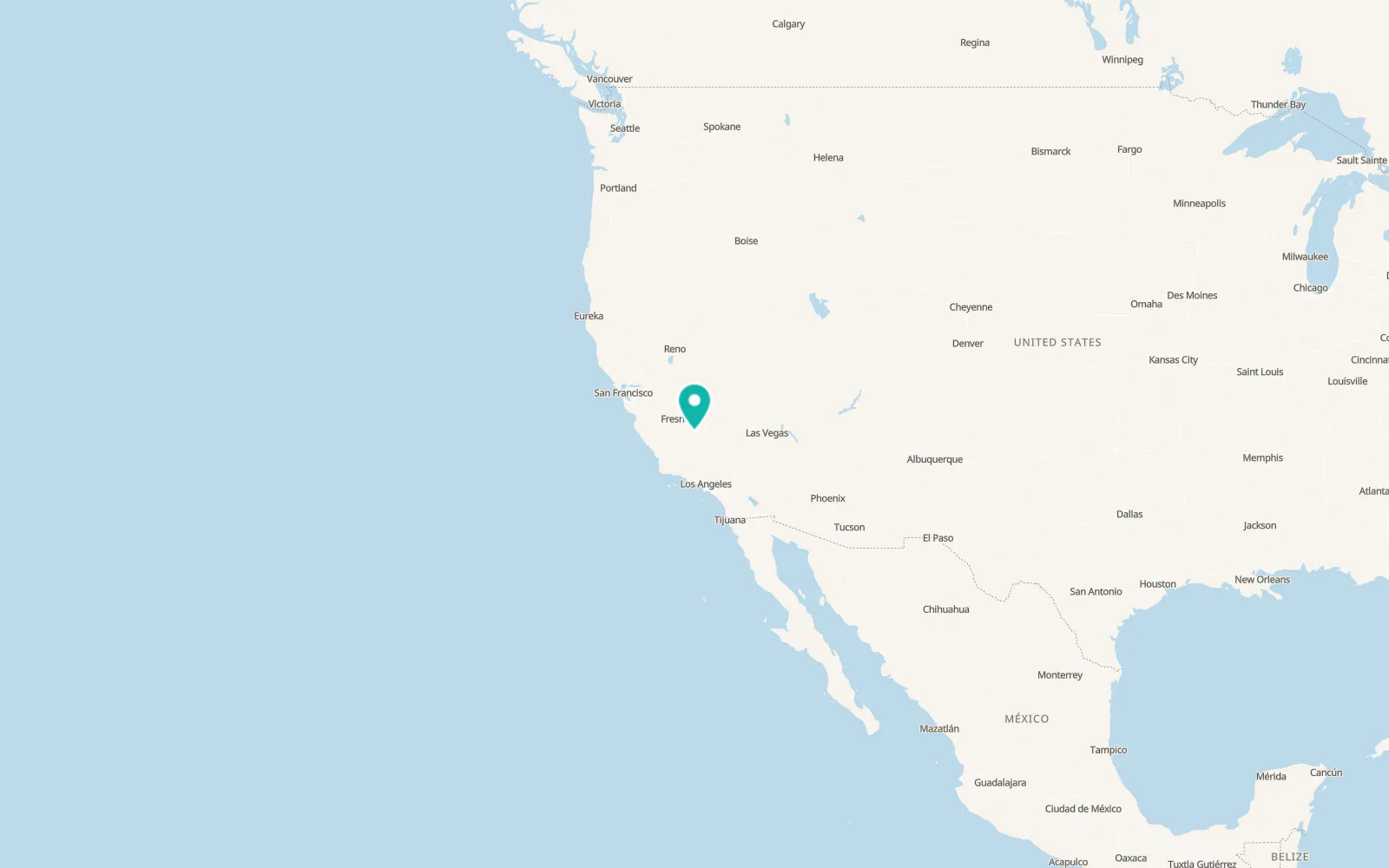 Map of Springville