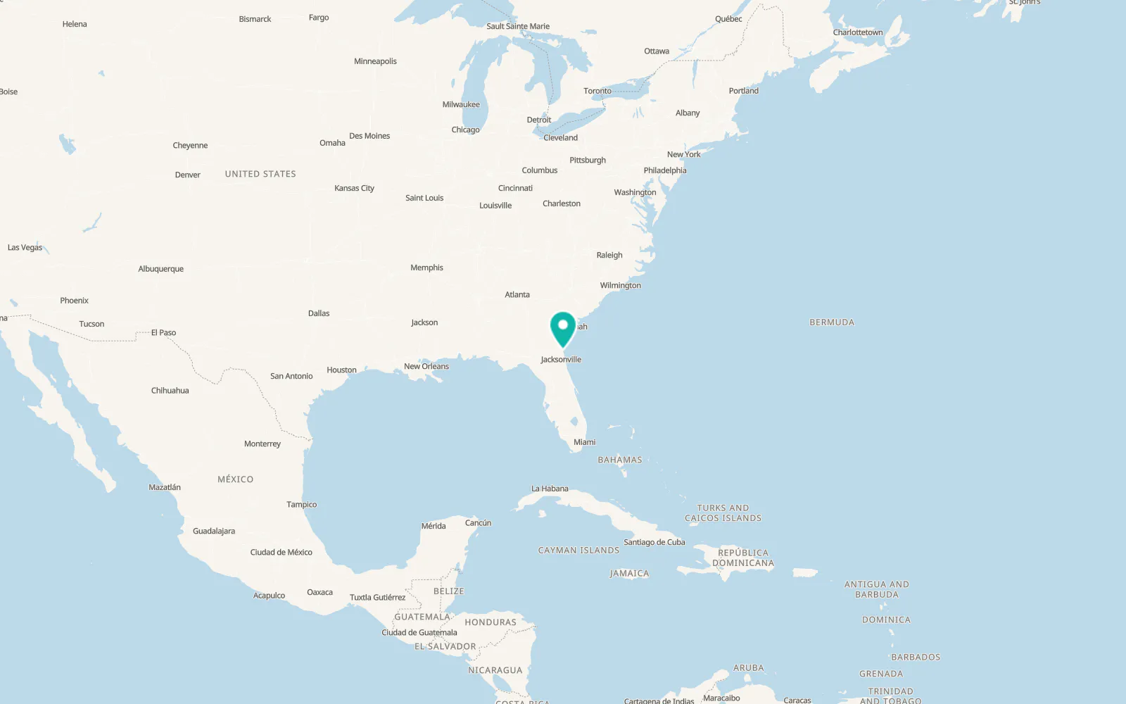 Map of St. Marys